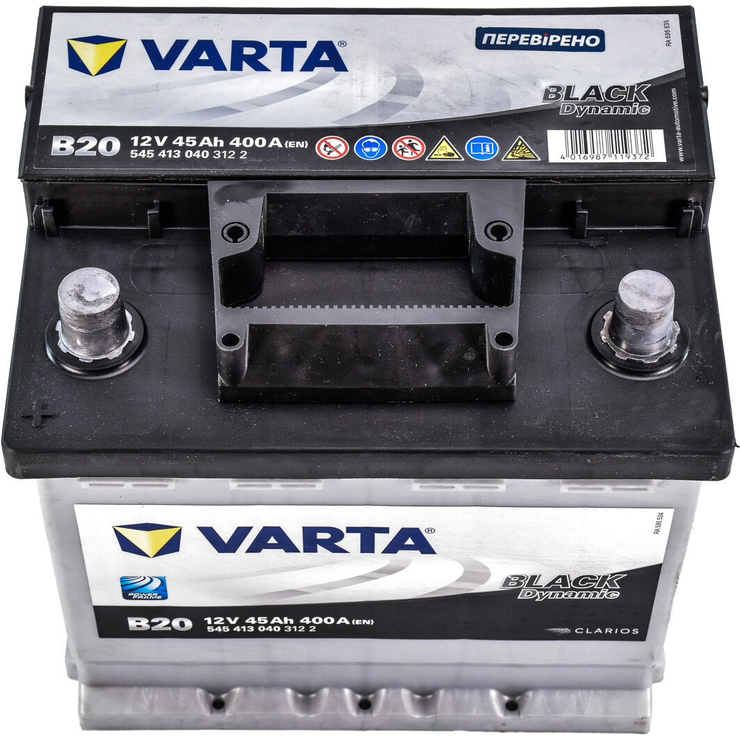 Акумулятор Varta 6 CT-45-L Black Dynamic